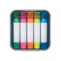 5 Colors Office Supplies highlighter Crayon