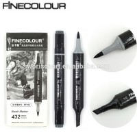 Ready To Ship Finecolour EF102 Soft Brush Marker Double-Ended Alcohol Based Ink Marker For Art Supplies